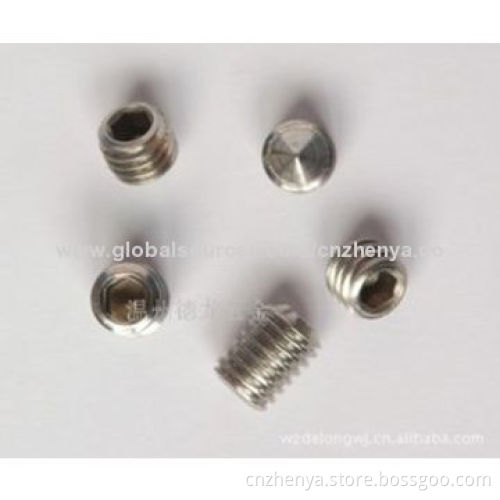 High quality stainless steel set screw, from China manufacturerNew